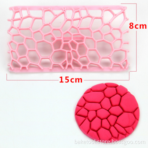 New hot selling Diamond Leopard Pattern Shaped Biscuit Molds fondant Embosser cake stamp pastry tool Cake Tool